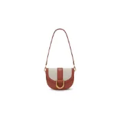 (店+)【CHARLES & KEITH】Gabine 馬蹄扣百搭款 PU皮 馬鞍包小CK包包單肩包 小號 女 磚色/橄欖綠色/黑色 CK2-80781629-2