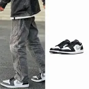 【NIKE 耐吉】Air Jordan 1 Low Shadow 3.0 影子 黑白  休閒鞋 男鞋 553558-040