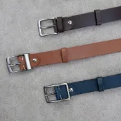 (店+)【Be Two】皮帶 腰帶 34mm 台灣手縫製作 情人禮物(義大利皮革 台灣設計製造)