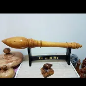 臺灣黃檜文昌筆 61cm