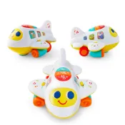 匯樂玩具｜聲光迴轉飛機 /爬行週歲禮感統探索啟蒙聲光音樂寶寶嬰幼兒玩具/旗艦店