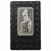 2025德國財富女神1盎司高浮雕銀條（卡片裝）