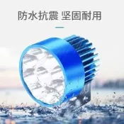 【滿220出貨】電動車大燈led強光摩托車前大燈12V電瓶三輪車自行車超亮爆閃射燈