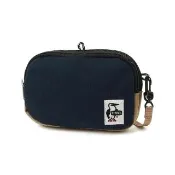【CHUMS】CHUMS 休閒 男女 Halter Neck Mini Bag Sweat Nylon隨身肩背包 深藍/米 (CH603878N016)