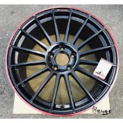 全新鋁圈 MAHOM MF08 旋壓輕量化 類AMG 18吋 5孔112 5孔114.3 5孔108 前後配 平光黑紅邊