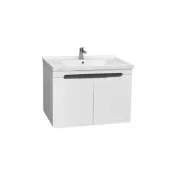 (店+)【MOEN】MOEN摩恩 美國第一暢銷品牌 80CM面盆浴櫃組  附 單孔面盆龍頭  P管 按壓落水頭僅供貨下一樓