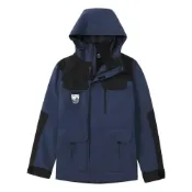 (店+)【CAMEL】A1W231107 駱駝  全天候系列 先鋒工裝硬殼戶外防風防水透溼不悶汗休閒拼色外套舒適保暖禦寒抓絨內膽三合一 衝鋒衣