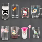 玻璃杯 水杯 Hello Kitty 雙子星 角落小夥伴 阿朗基 貓福珊迪