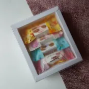 仿牛軋糖 手工製軟皂糖果袋裝 浮水手工皂婚禮小物 禮贈 露營外出