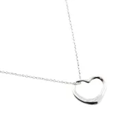 【DOKODEMO】Tiffany & Co. Elsa Peretti 設計的 Open Heart 項鍊，925 純銀，約 4.2 克，女士 [二手]