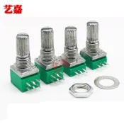 RV097NS RK097N/RK097G單聯雙聯電位器10K/50K/100K柄長15MM