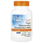 【iHerb】Doctor's Best, 全素葡萄糖胺軟骨素 MSM，120 粒素食膠囊