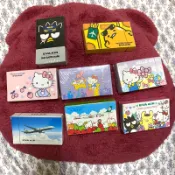 長榮航空 撲克牌 蛋黃哥 酷企鵝 hellokitty