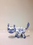 洪易 HungYi 禮坊 RIVON 文創 當代藝術 藝術 禮盒 限量 瓷器 雕刻之森 青花貓 貓