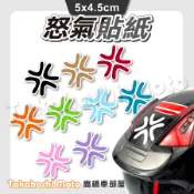 【爆青筋】 青筋貼紙 怒氣貼紙 生氣貼紙 憤怒貼紙 暴怒貼紙 安全帽貼紙 汽車貼紙 彩繪貼紙 遮瑕貼紙 趣味貼紙