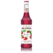 【米拉羅咖啡】原裝 MONIN 果露 糖漿【草莓】700cc