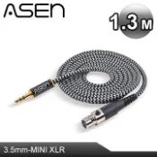 【公司貨】ASEN PERFORMANCE 3.5mm轉mini XLR耳機升級線 CB35-MLR-1.3M
