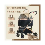 (店+)BNDC班尼迪克可折疊狗貓車車身減震可分離提籃寵物推車 寵物推車
