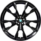 BMW 原廠 X7 G07 22吋 755M 輪框組 Jet Black 輕量化鋁圈 適用LCI【YGAUTO】