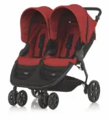 @企鵝寶貝@BRITAX 正原廠有保固 B-Agile Double 單手收豪華雙人手推車~請先詢問有貨沒??