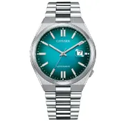 大高雄鐘錶城 CITIZEN 星辰 NJ0151-88X 綠色面盤自動上鍊機械男錶 綠面40MM｜樂天領券現折★全館特惠中★指定刷卡回饋10%