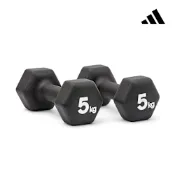 adidas 愛迪達 六角健身啞鈴 (5kg/2入)