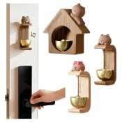 (店+)【LINE FRIENDS】熊大 門鈴 磁吸 鈴鐺 入口 門口 冰箱貼 裝飾 門 風鈴 入厝禮  新居落成 銅鈴 治癒 喬遷 開幕 禮品 禮物 送禮