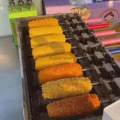 網紅鮮烤玉米機商用擺攤全自動旋轉烤玉米設備烤苞米機烤玉米爐子（廠商直發咨詢運）