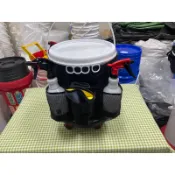店到店專區 台南百寶桶 18/20公升洗車套組全新出售 包含洗車工具袋/砂石隔離網/工具收納盒/移動輪