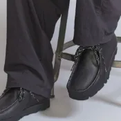 【雨天必備】CLARKS WALLABEE GORE TEX 黑色 袋鼠鞋 VIBRAM 耐磨大底 防水系列 GTX