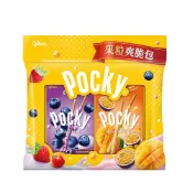 Pocky 百奇 果粒爽脆包 藍莓/草莓/芒果果粒優格棒 三種口味 辦公室零食 宵夜零食 追劇零食 日本零食