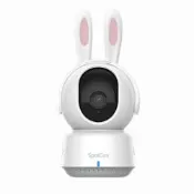 SpotCam BabyCam Pro 可旋轉 2K 寶寶攝影機 自動追蹤 AI智慧 WiFi 寶寶監視器 溫溼度檢測
