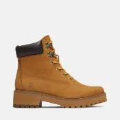 【Timberland】女款小麥色綁帶式休閒靴(A5VPZ231)