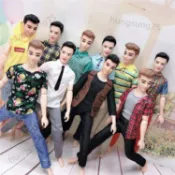 🌈可開發票🌈男芭比娃娃 30釐米男芭比洋娃娃 西裝衣服換裝兒童玩具娃娃 衣服禮物 芭比 娃娃 肯尼