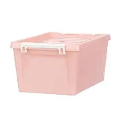 【KEYWAY 聯府】小艾米掀蓋整理箱6L-3入 藍/紅(收納箱 置物箱 MIT台灣製造)