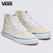Vans Premium LX Sk8-Hi Reissue 38 米白色滑板鞋 休閒鞋 小白鞋
