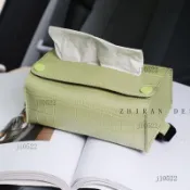 汽車面紙盒 車載紙巾盒 車用紙巾套 汽車面紙套 車用面紙盒 輕奢鱷魚紋車用座椅收納紙巾盒高檔車內多功能扶手箱車載高檔紙盒