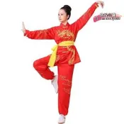 【臺灣現貨】打鼓服舞龍舞獅表演服男女生秧歌服裝鑼鼓敲鼓服武術練功服演出服