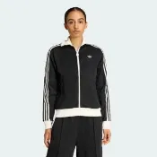 【adidas 愛迪達】外套 女 運動立領外套 三葉草 CLASSIC TT 黑 KD7969(S3404)
