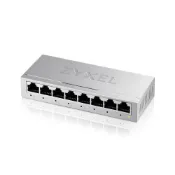 (店+)【ZyXEL 合勤】桌上型8埠Gigabit 乙太網路交換器 金屬殼GS-108B V5