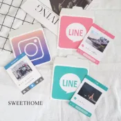 [🔺現貨] 隨貨附發票▶Instagram/Line信封造型印刷賀卡 - IG 手工卡片 生日卡片情侶 情人節 代洗照片
