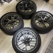 【現貨】二手極新 日本正品 BBS FI-R 20吋 5孔112 9.5J 鍛造鋁圈 含橫濱輪胎 保時捷【YGAUTO】