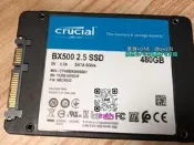 【量大可優惠】英睿達 BX500 系列 480G固態硬 ，2.5英寸SATA接口，7毫米厚。拆 的， 實物測試合格，如圖