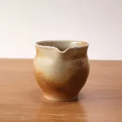 漠塵 柴燒陶拉坏茶海