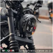 大促銷 適用於本田Rebel  CM300 CM500改裝前減震保護套防塵罩套叉護罩