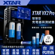 【電筒王】XTAR VX2 Pro 全能智慧雙槽充電器 20W快充 可測電池容量 兼容1.2V鎳氫 1.5V 3.7V 鋰電池 3.2V 磷酸鐵鋰電池