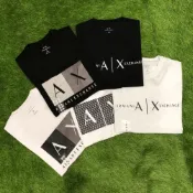 armani exchange AX 美國男版 T-shirt 短袖 t恤 男款 棉質 滿版大LOGO 短袖 現貨