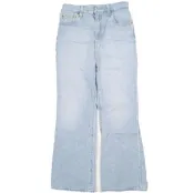 【DOKODEMO】Levi's PREMIUM MATH CLUB FLARE BERNAL SYMBOLS 高腰喇叭牛仔褲 A0944-0001 26 深靛藍色 - 做舊拉鍊牛仔褲 BIG E 下裝 [二手] [Levi's]