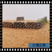 場景模型仿真微縮迷你小石頭牆石塊圍牆圍欄微景沙盤造景裝飾擺件可開發票✅【大同小藝】🔥臺灣出貨🔥