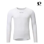 【Pearl izumi】118-12 男款 Cool Fit Dry 長袖內衣 白
